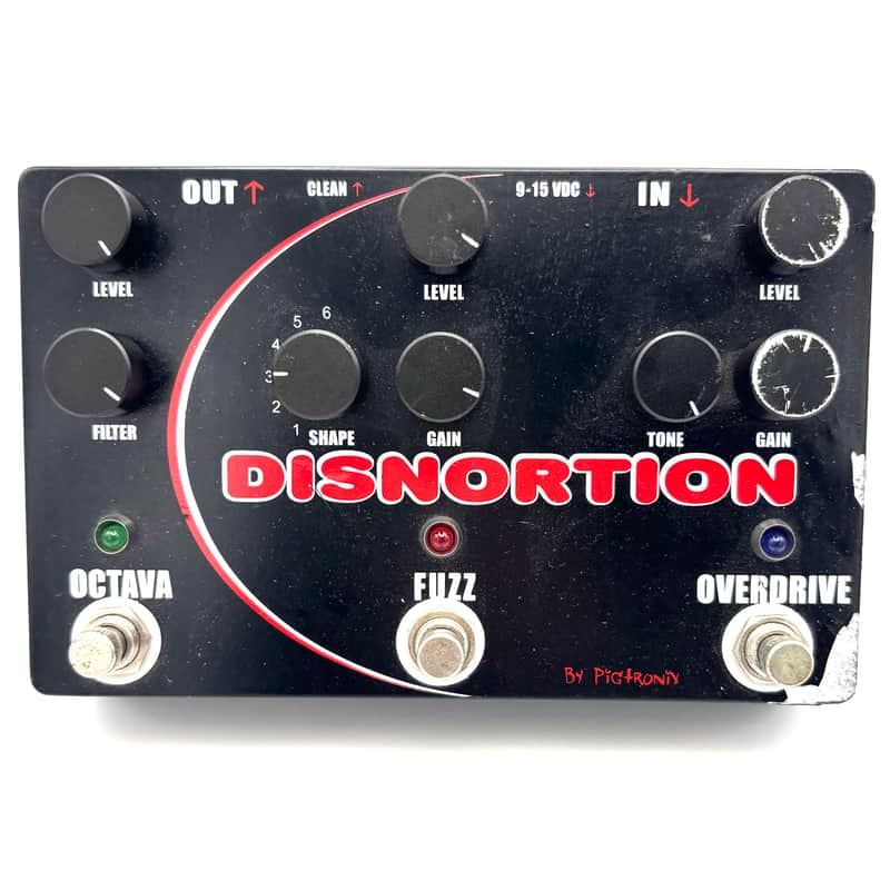 Pigtronix Disnortion Guitar Pedal image 1
