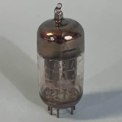 1958 General Electric 6680 12AU7A ECC82 Vintage Halo Getter Preamp Tube! T156 image 1