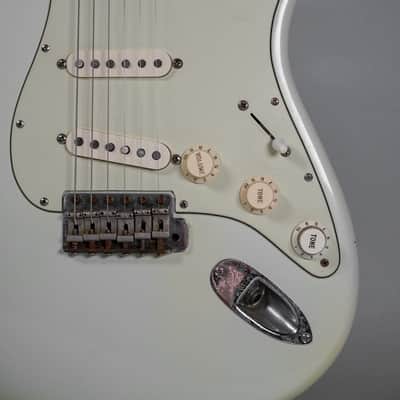 1959 Fender Stratocaster White Refin Vintage Electric Guitar w/HSC image 10