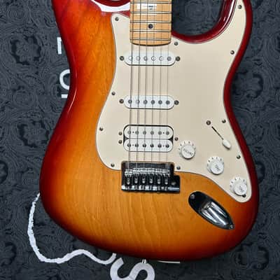 Fender Standard Stratocaster Electric Guitar- Sienna Sunburst w/Hardshell Case (Pre-Owned) image 1