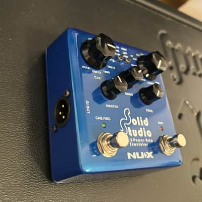 NuX NSS-5 Solid Studio IR and Power Amp Simulator 2010s - Blue image 1