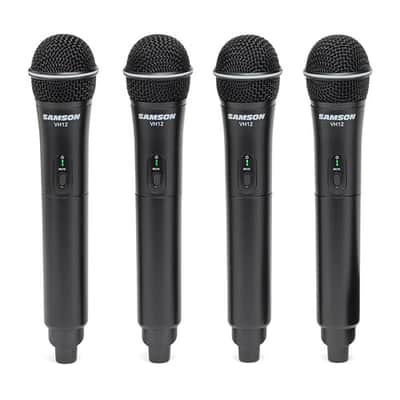 Samson Stage 412 Frequency-Agile, Quad-Channel Handheld VHF Wireless System image 3