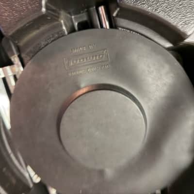 Ludwig 🥁 5” by 14” USA acrolite vintage snare drum with case stand and pad image 7
