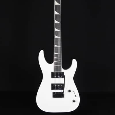 Jackson JS Series Dinky Arch Top JS22 DKA, Amaranth FB, Snow White image 6
