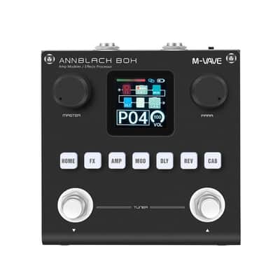 Multifunctional Guitar/Bass Effect Pedal Effector Built-in battery, 80 editable Presets, 6 Effects Modules image 2