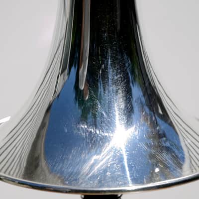 BURBANK / BENGE “The Burbank Trumpet” 6★ (6 Star) W Serial number: 1168 1980 - SILVER PLATED image 20