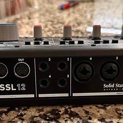 Immagine Solid State Logic SSL 12 12-Channel USB Audio Interface 2023 - Black - 3