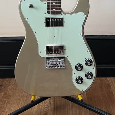 Fender Chris Shiflett Telecaster Deluxe Electric Guitar & Case 2021 - Shoreline Gold image 2