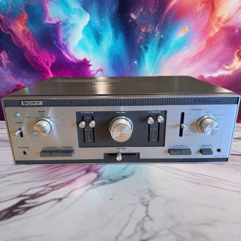 Sony TA-1144 - Early 70s Integrated Amplifier Full FRESH Servicing High Fidelity image 1
