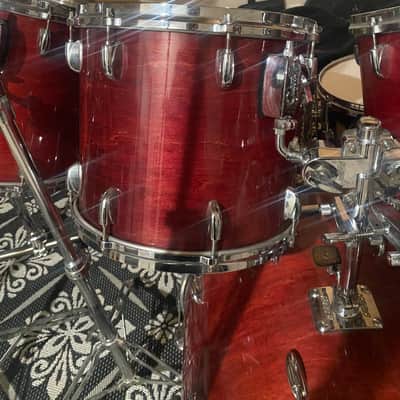 Gretsch Drum Jasper maple USA 1982 Wine red image 12