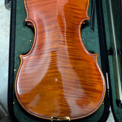 Holstein Bench Cannone 1743 Violin Built January 2016 Custom Rosewood Fittings image 4