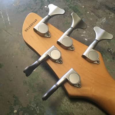 Aria IGB 50/5 5 String Bass Guitar 2001 Korea Samick Factory image 12