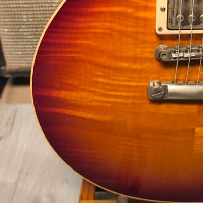 Gibson Les Paul Standard 1959 R9 2009 Dark Cherry Sunburst image 8