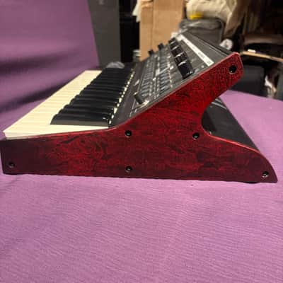 Moog Sub Phatty & Little Phatty or Stage2 Replacement side panels. Red polyester Wrap paint gloss finish. image 8