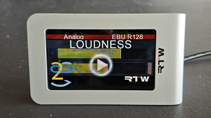 RTW TM3 Touchmonitor Smart | digital Touchscreen Meter EBU R.128 image 1