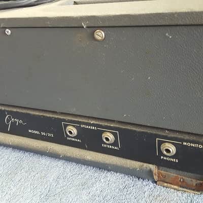 Vintage Goya "Barracuda"Non Working Amplifer Head..Parts or Restore, Collectible, Rare image 4