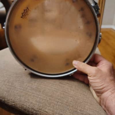 Pearl 6.5x10 Fibreglass Tom 1970's image 5