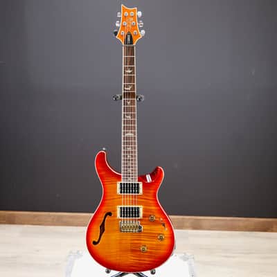 PRS SE Custom 24 Semi-Hollow Piezo Vintage Sunburst image 4