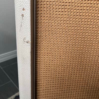Splawn 4x12 Cabinet - Late-90's to 2010's - White Tolex image 6