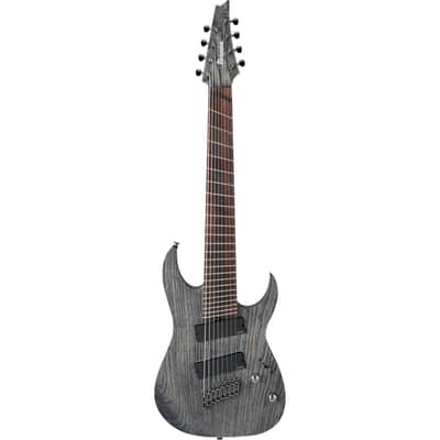 Ibanez RGIF8 Iron Label Fanned Fret | Reverb
