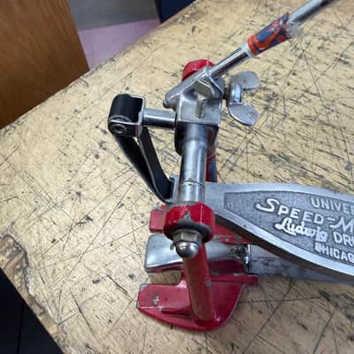 Vintage Ludwig Speed-Master Leather Strap Drive Single Bass Drum Pedal (1278-1311) image 8