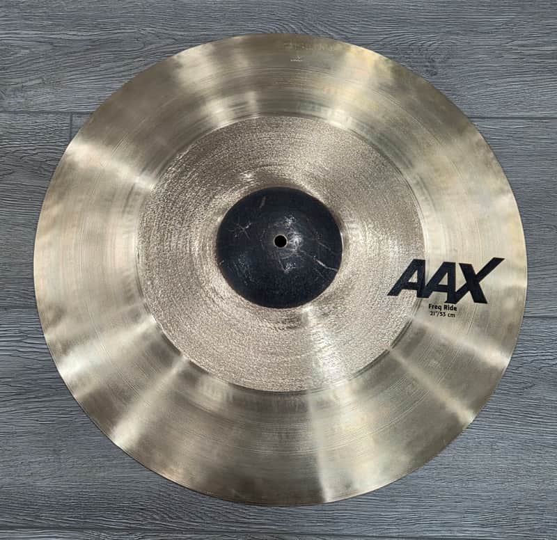 Sabian 21" AAX Freq Ride Cymbal (Gorgeous!) image 1