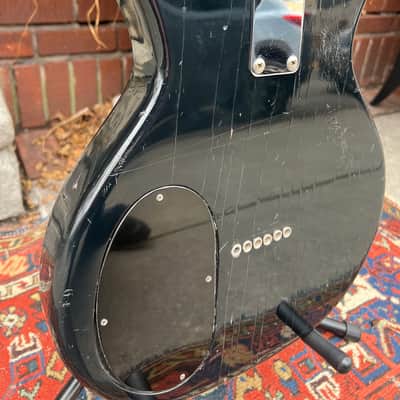 Vintage 1980’s Washburn SB-5 “Raven” 6 String Electric Guitar~MIJ~ Fresh Pro Setup image 5