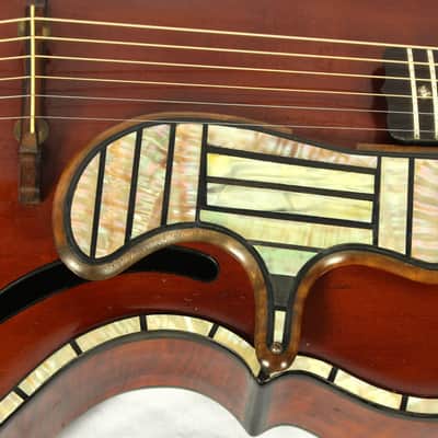 Wilkanowski Airway Arch Top Hollow Body Guitar w/HSC Serial # 2 1930's Sunburst image 16