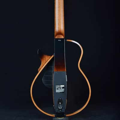 Yamaha SLG200N Silent Nylon String Guitar - Tobacco Sunburst image 3