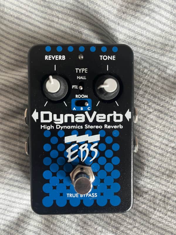 EBS DynaVerb High Dynamics Stereo Reverb 2015 - Black image 1