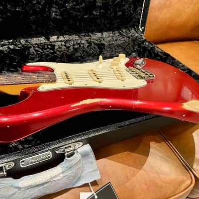 Fender Custom Shop '62 Stratocaster Limited Edition Candy Apple Red image 7