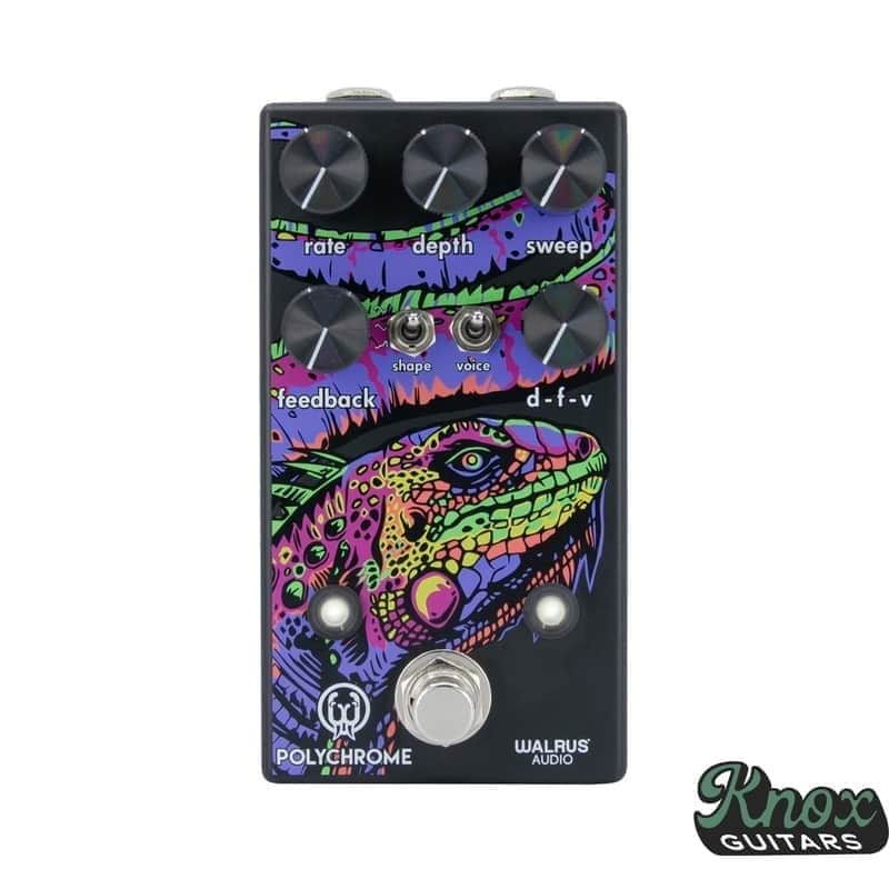 NEW Walrus Audio Polychrome Analog Flanger 2021 - Present - Black image 1