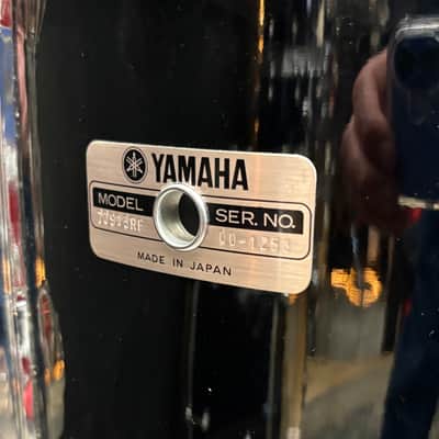 Yamaha 11x13" Recording Custom Tom 1980s - Piano Black image 7