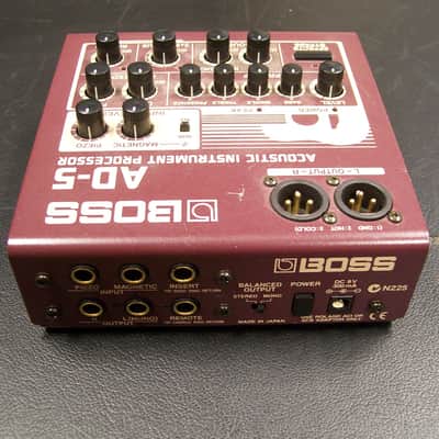 BOSS AD-5 AD5 ACOUSTIC INSTRUMENT PROCESSOR DI BOX PREAMP EQ | Reverb