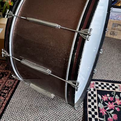 Vintage 1960's Ludwig 30" Marching Bass Drum - NICE! imagen 6