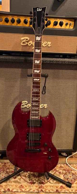 ESP LTD Viper-400 2004 - See Thru Black Cherry