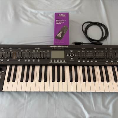 Behringer DeepMind 12 49-Key 12-Voice Polyphonic Analog Synth 2016 - Present - Black