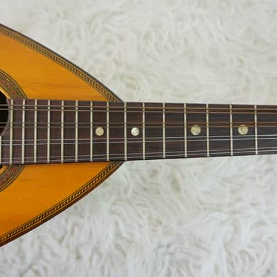 1968 Suzuki No. 228 Bowl Back Mandolin w/ Original Hard Case Japan image 7