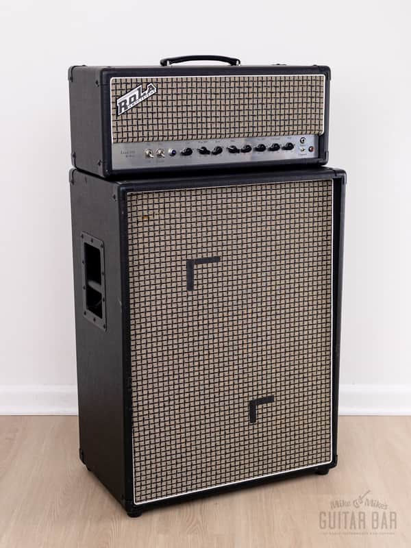 2019 Rola Amplifiers Lead 100 Boutique Tube Amp Head + 2x12 Cab, Heart-Toured w/ Flight Case image 1