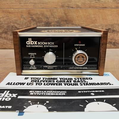 REVIVE AUDIO MODIFIED: DBX 100 BOOM BOX-DUAL CHANNEL SUB-HARMONIC SYNTHESIZER image 3