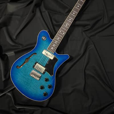 OOPEGG Trailbreaker Mark-2 Limited Edition H-P90 w. Gotoh 510FX-6 / Transparent Blue Burst image 2