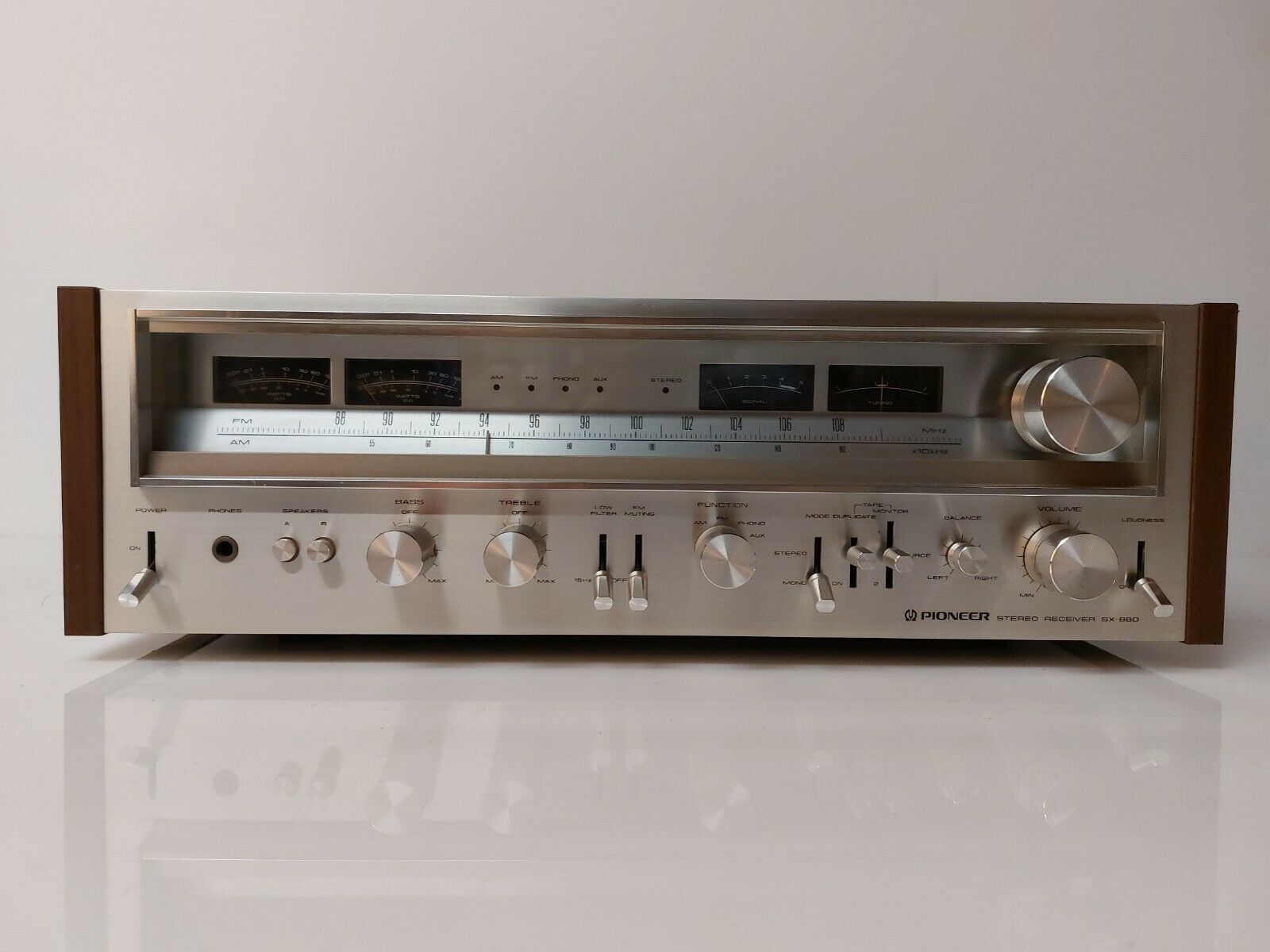 Pioneer SX-880 60-Watt Stereo Solid-State Receiver | Reverb