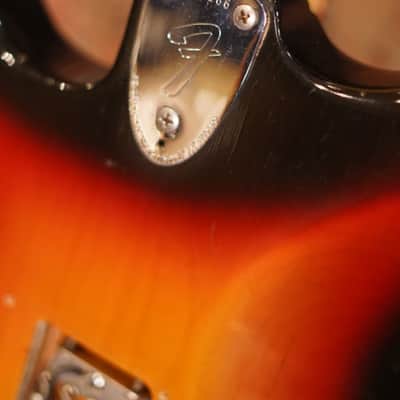 Fender Stratocaster with Rosewood Fretboard 1971 - Sunburst image 4