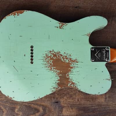 MyDream Partcaster Custom Built - Water Green Semi Relic Dreamsongs image 4