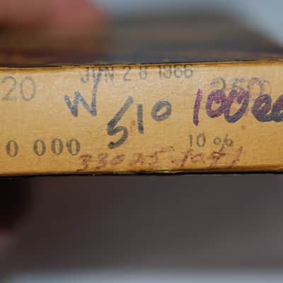 Stackpole 100k 1/2w vintage resistors 1960 (?) image 2