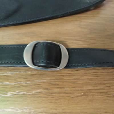 Leather Instrument Strap w/ Snake Skin - Guitar or Bass Guitar Strap image 6