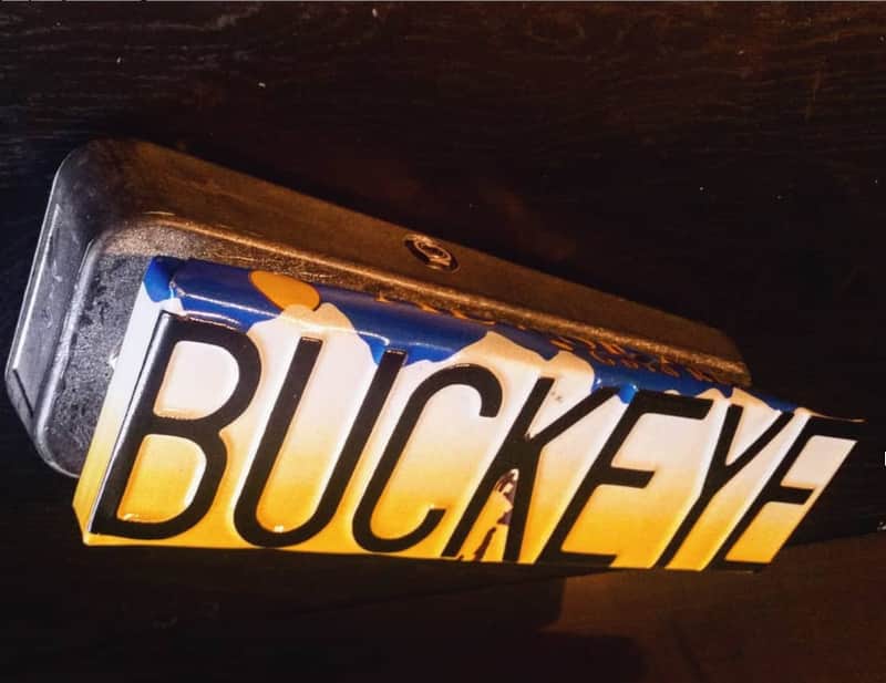joe gagan/dunlop/vox italia license plate special wah image 1