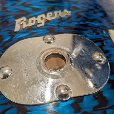 Rogers Dayton Era "Holiday" Drum Set 1967 - Blue Onyx image 16