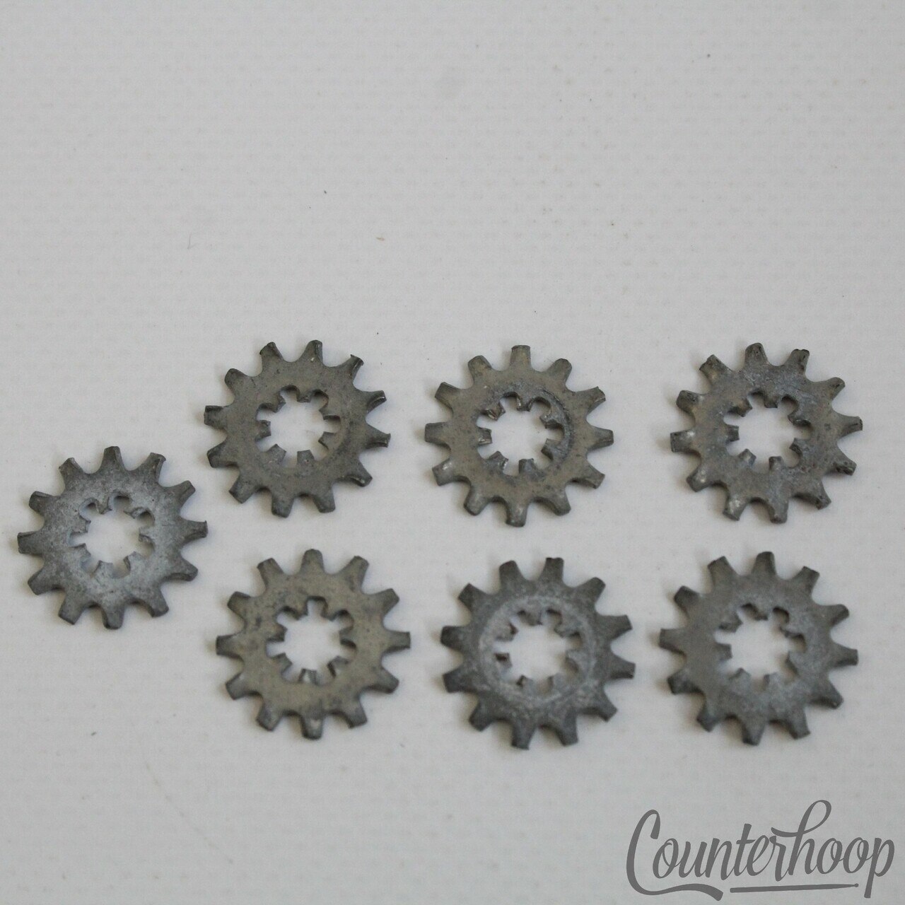 Rogers 7x Star Washers for Beavertail Snare/Tom/Bass Drum Lugs Vintage 60s-70s* — main photograph