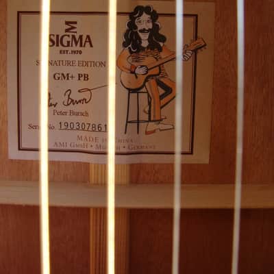 Sigma GM+ PB Peter Bursch Signature image 4